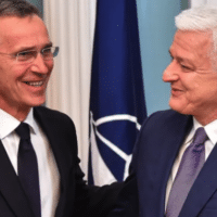 A June 5, 2017 ceremony marks Montenegro's accession to NATO